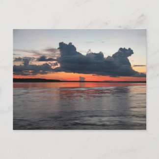 Cartão Postal Amazon Sunset, Peru