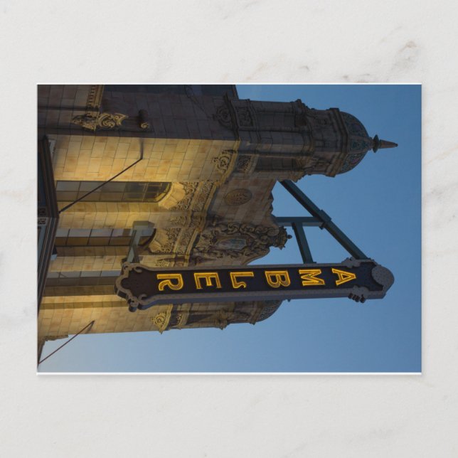 Cartão Postal Ambler Theater Ambler Pensilvânia (Frente)