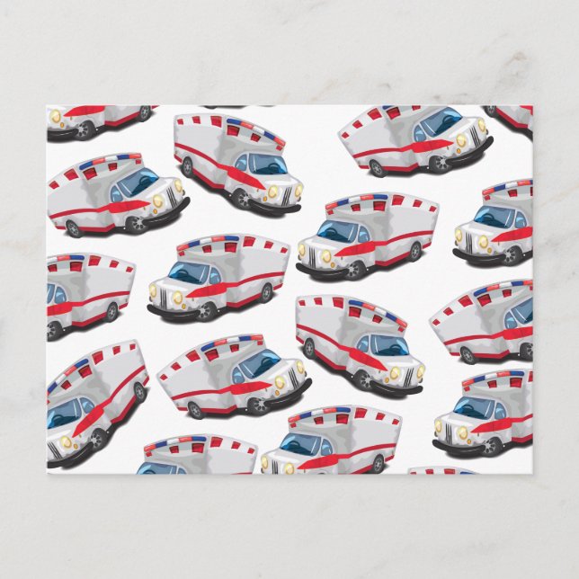 Cartão Postal Ambulância (Frente)