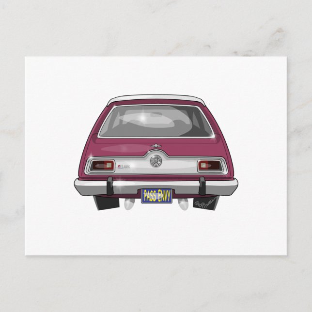 Cartão Postal AMC 1973 Gremlin (Frente)