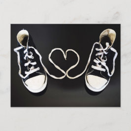 Cartão Postal Ame Os Meus Calçados