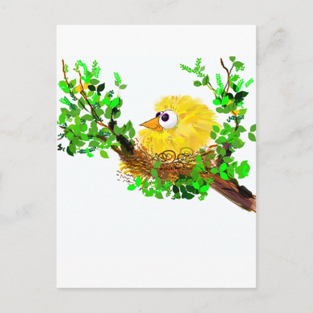 Cartão Postal Ame Os Meus Peeps (Frente)