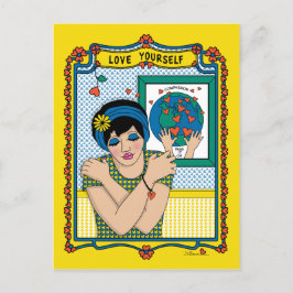 Cartão Postal Ame-Se_B_ Postcard