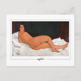 Cartão Postal Amedeo Modigliani #133 - Belas Artes