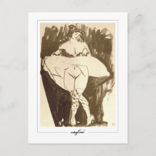 Cartão Postal Amedeo Modigliani #168 - Arte Fina