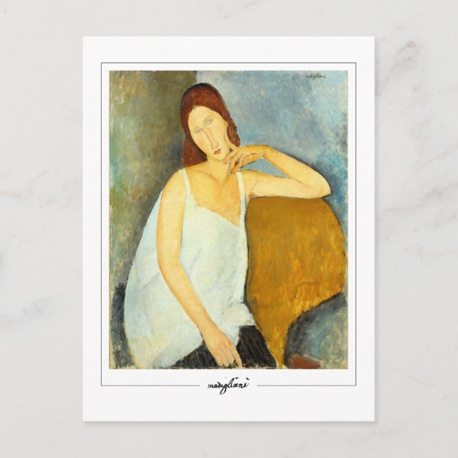 Cartão Postal Amedeo Modigliani #17 - Arte Refinada (Frente)