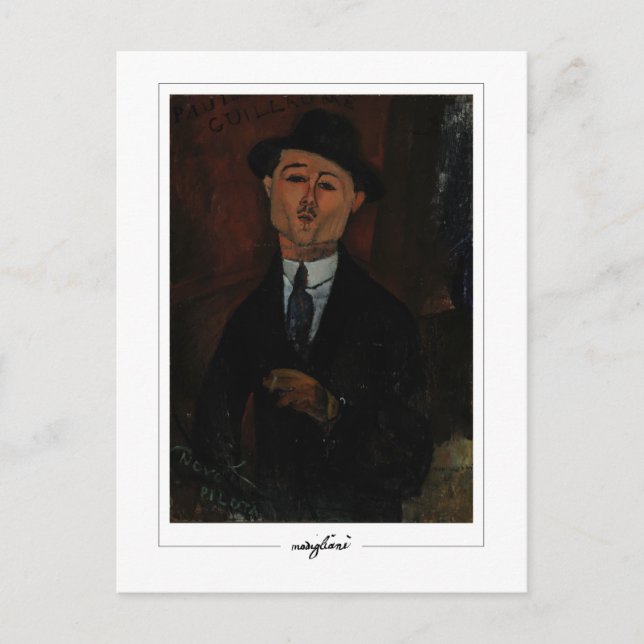 Cartão Postal Amedeo Modigliani #311 - Arte Fina (Frente)