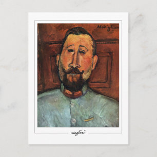 Cartão Postal Amedeo Modigliani #317 - Belas Artes