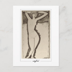 Cartão Postal Amedeo Modigliani #344 - Arte Fina