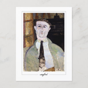Cartão Postal Amedeo Modigliani #352 - Belas Artes