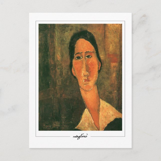 Cartão Postal Amedeo Modigliani #38 - Arte Refinada (Frente)