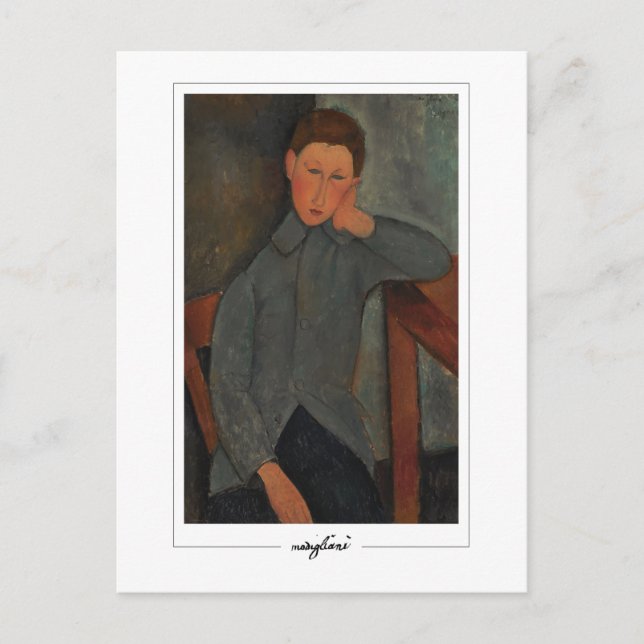 Cartão Postal Amedeo Modigliani #96 - Arte fina (Frente)