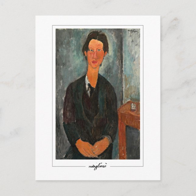 Cartão Postal Amedeo Modigliani #9 - Belas Artes (Frente)