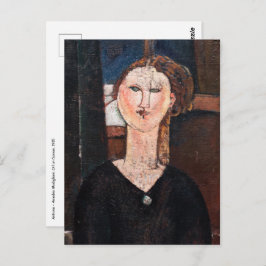 Cartão Postal Amedeo Modigliani - Antonia