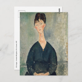 Cartão Postal Amedeo Modigliani - Cantor de café