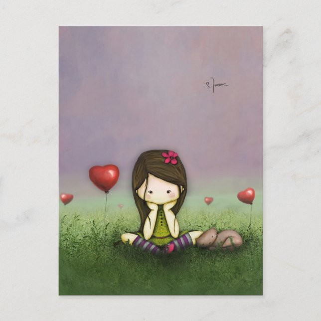 Cartão Postal Ameixa taciturno do açúcar (Frente)