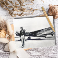 Amelia Earhart Foto Preta e Branca, Aniversário da