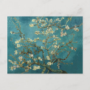 Cartão Postal Amendoeira em Flor (1890) por Van Gogh