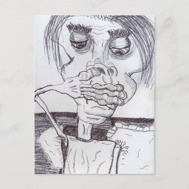 Cartão Postal Amendoim Vs Reflux (Frente)