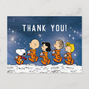 Cartão Postal Amendoins   Obrigado pelo aniversário espacial