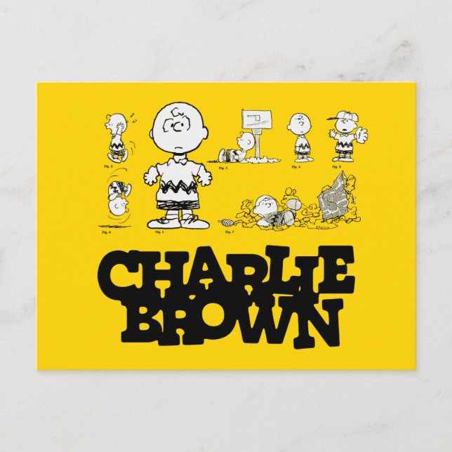 Cartão Postal Amendoins | Sempre Charlie Brown (Frente)