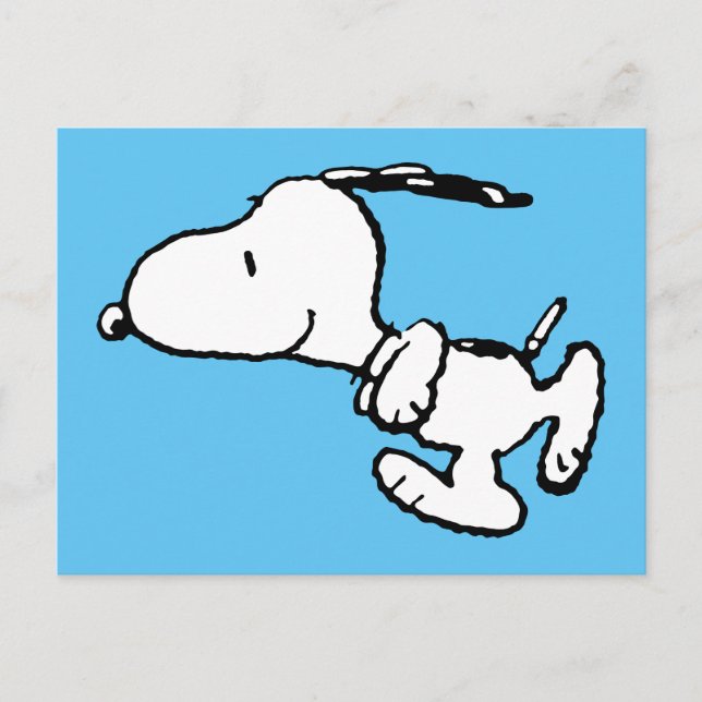 Cartão Postal Amendoins | Snoopy Run (Frente)