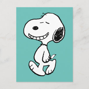 Cartão Postal Amendoins   Sorriso do Snoopy