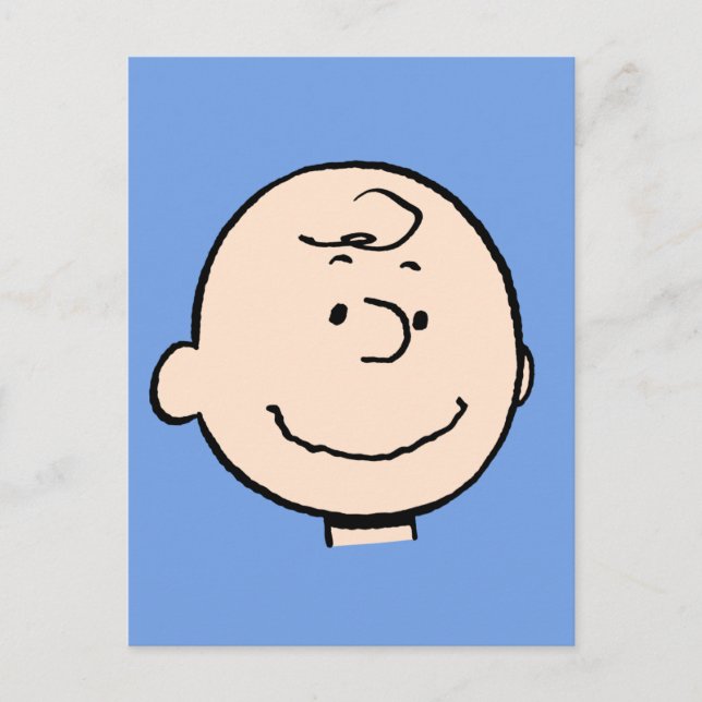 Cartão Postal Amendoins | Um Sorriso de Charlie Brown (Frente)