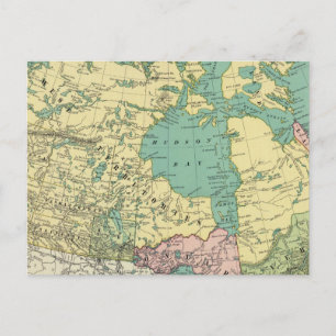 Cartão Postal América Britânica