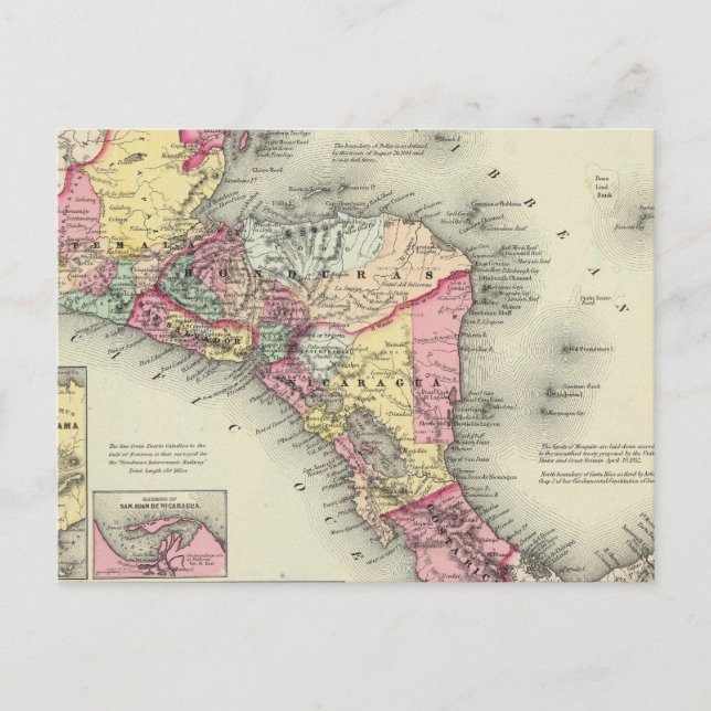 Cartão Postal América Central 3 (Frente)