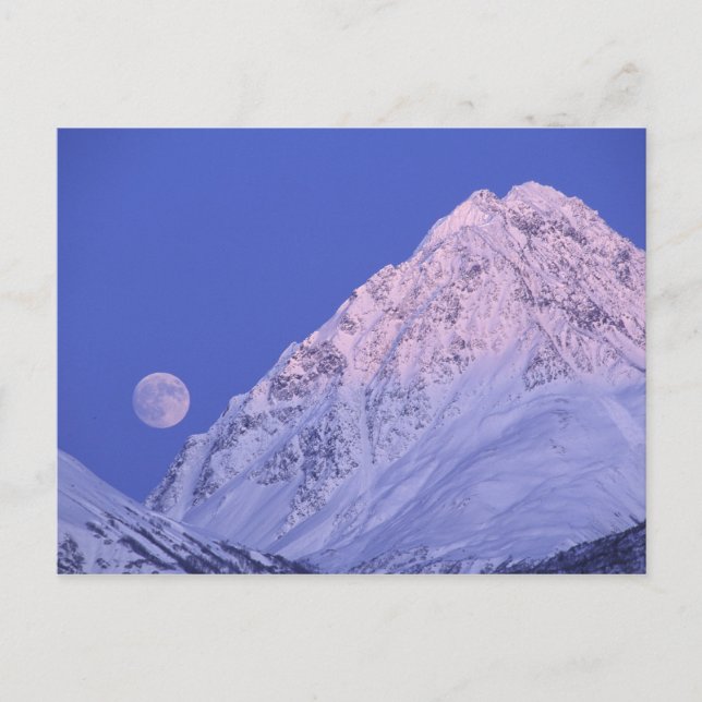 Cartão Postal América do Norte, EUA, Alaska, Knik River, (Frente)