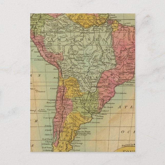 Cartão Postal América do Sul 11 (Frente)