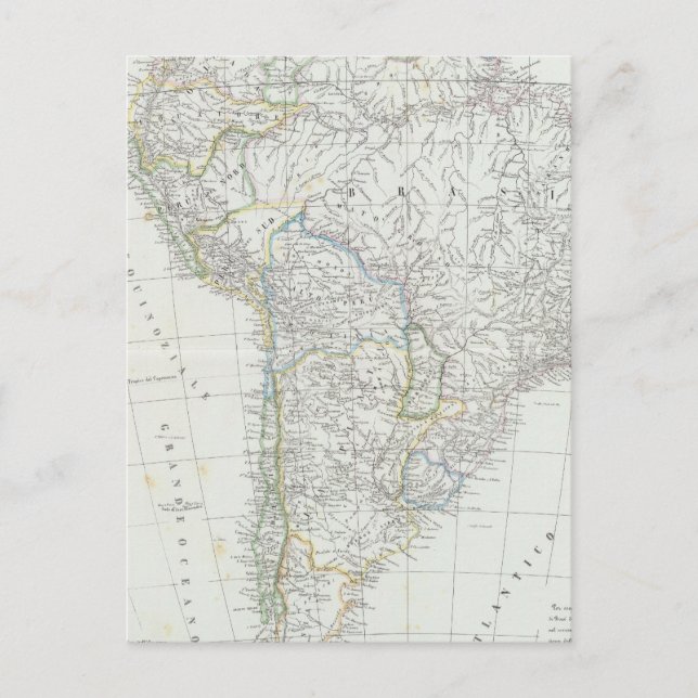 Cartão Postal América do Sul 14 (Frente)