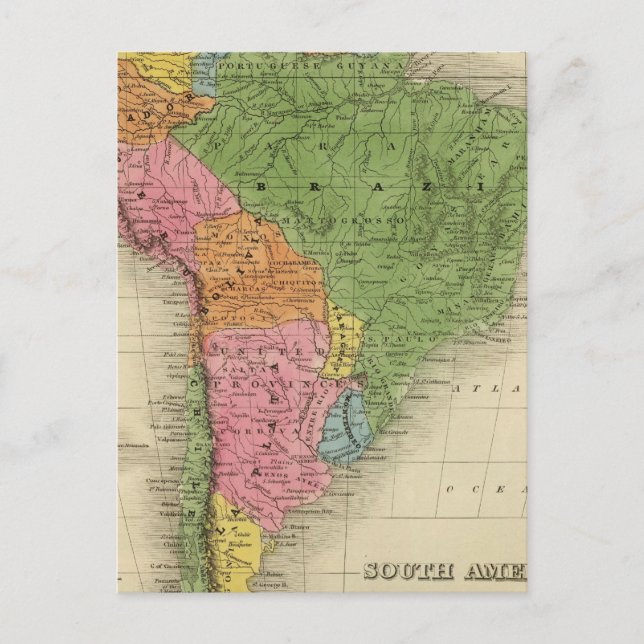 Cartão Postal América do Sul 30 (Frente)