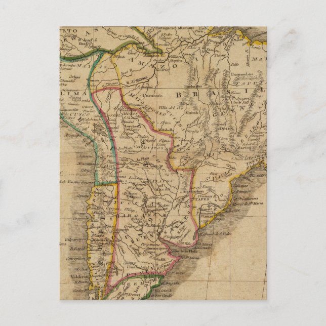 Cartão Postal América do Sul 7 (Frente)