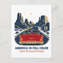 Cartão Postal América em Cores