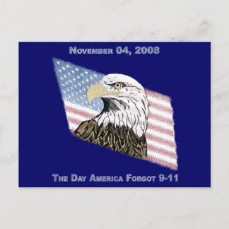 Cartão Postal América Esqueceu-se do 9-11