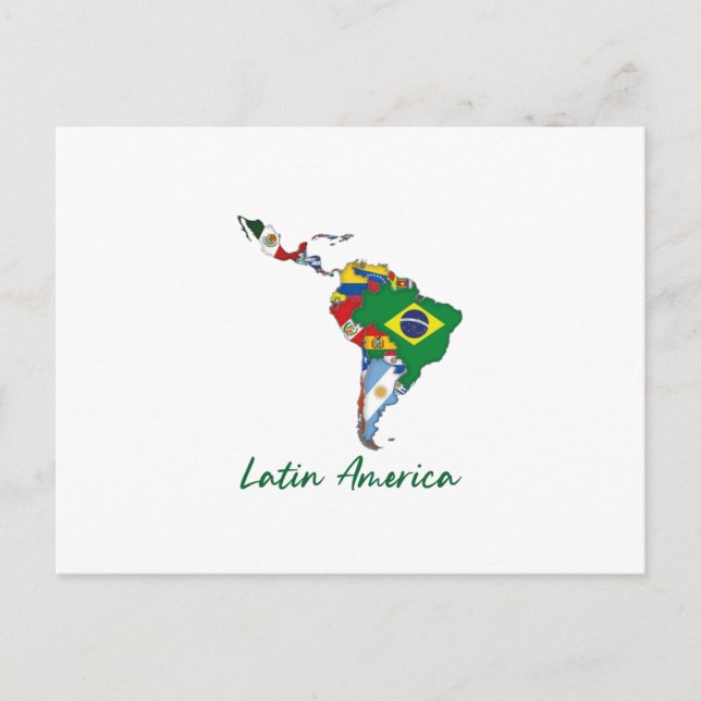 Cartão Postal América Latina (Frente)