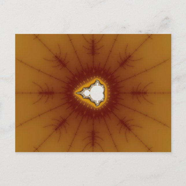 Cartão Postal América Nativa - Fractal (Frente)