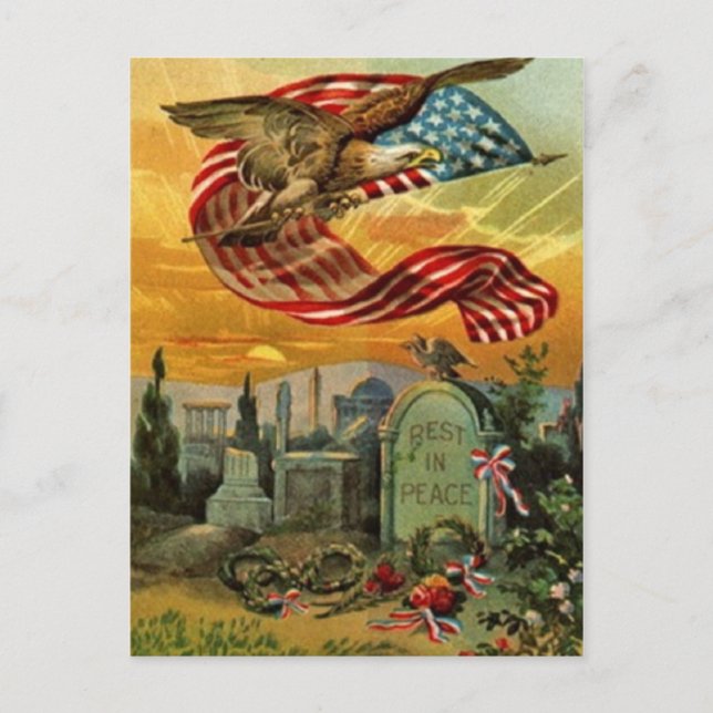 Cartão Postal American Art Vintage (Frente)