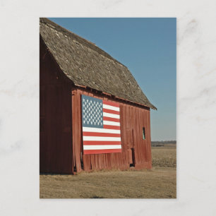 Cartão Postal American Barn