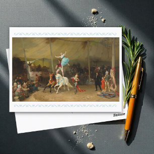 Cartão Postal American Circus France, Bridgman