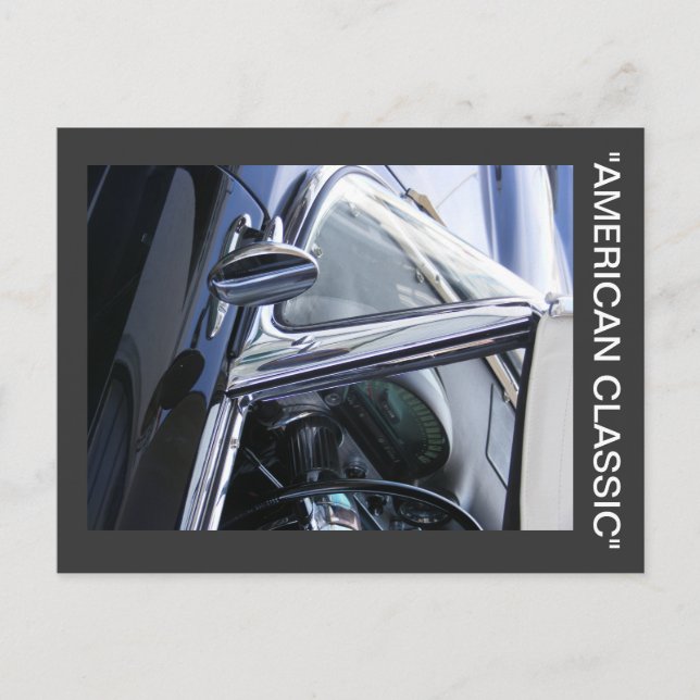 CARTÃO POSTAL "AMERICAN CLASSIC" (Frente)
