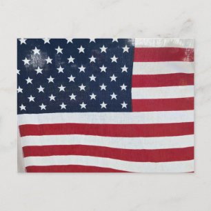 Cartão postal American Flag