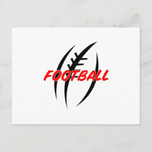Cartão Postal American Football USA Player Game Game Ideia de Da