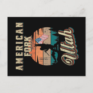 Cartão Postal American Fork Utah