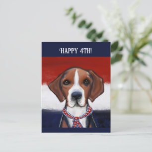 Cartão Postal American Foxhound
