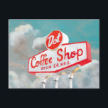 Cartão Postal American Roadside | Sinal de Compro de café<br><div class="desc">American Roadside | Assinante De Compro Do Café: Naomi McCavitt</div>