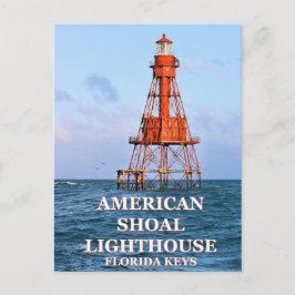Cartão Postal American Shoal Lighthouse, Cartão-postal da Flórid