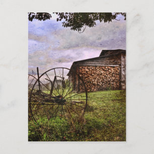 Cartão Postal Americana rural na Carolina do Norte